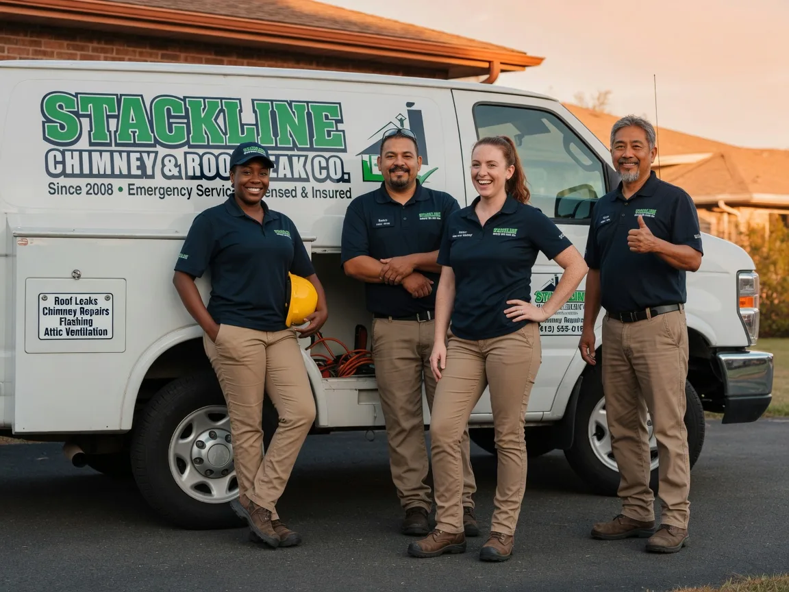 Chimney flashing repair company in Hicksville, OH
